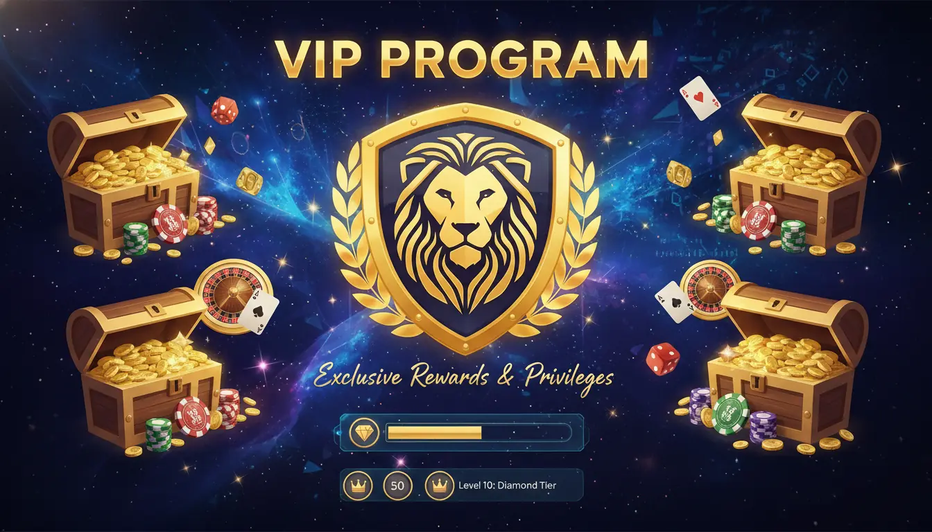 VIP Programm bei Winshark casino