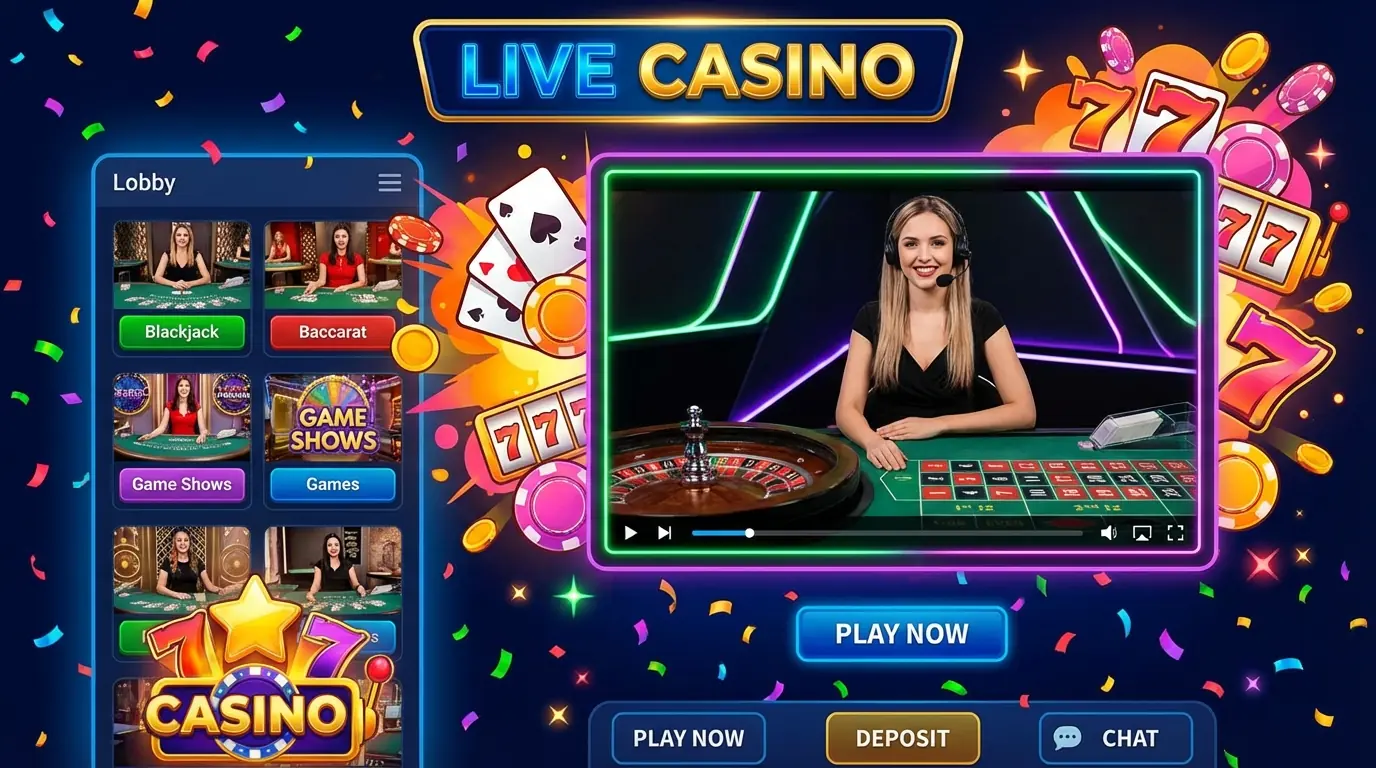 Live Casino bei Winshark casino