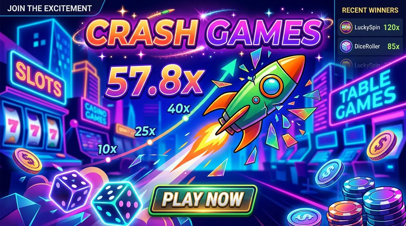 Crash Games Winshark casino